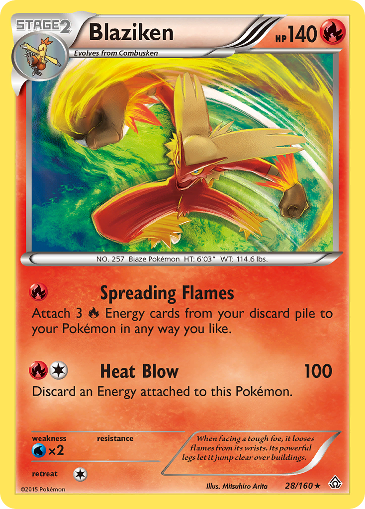 Blaziken - 028/160 - Primal Clash