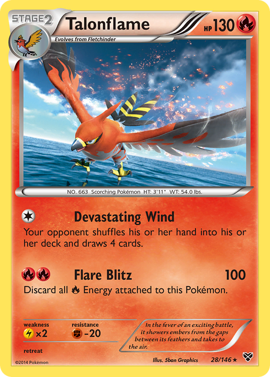 Talonflame - 028/146 - XY