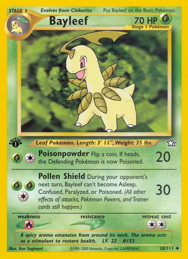 Bayleef - 028/111 - Neo Genesis