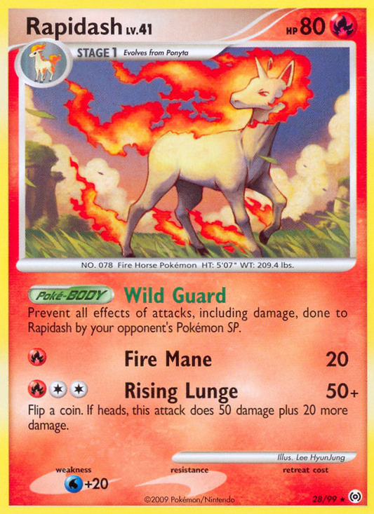 Rapidash - 28/99 - Arceus