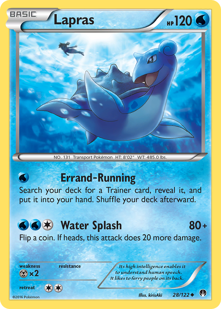 Lapras - 028/122 - BREAKpoint