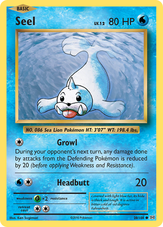 Seel - 028/108 - Evolutions