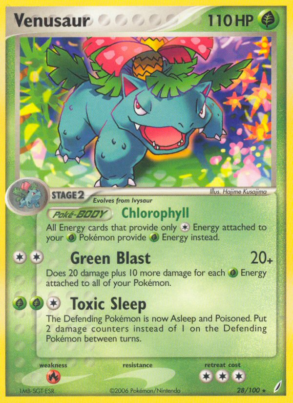 Venusaur - 028/100 - Crystal Guardians