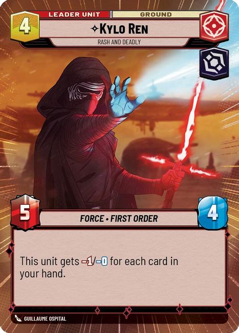 Kylo Ren - SHD - 290 - Rare - Hyperspace