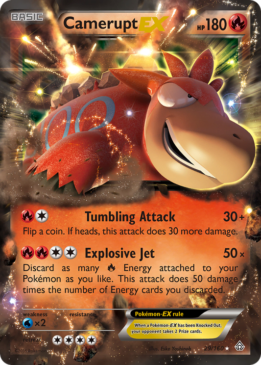 Camerupt-EX - 029/160 - Primal Clash