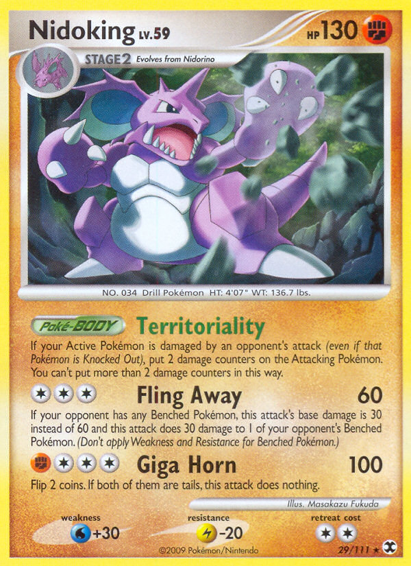 Nidoking - 029/111 - Rising Rivals