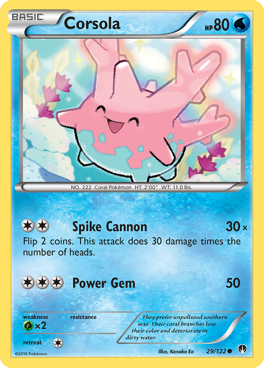 Corsola - 029/122 - BREAKpoint