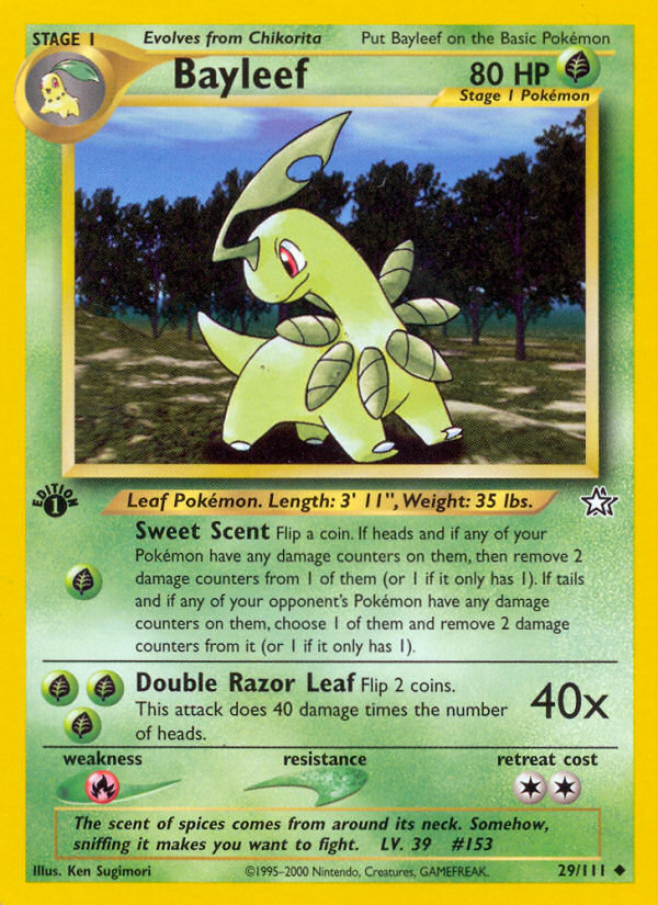 Bayleef - 029/111 - Neo Genesis