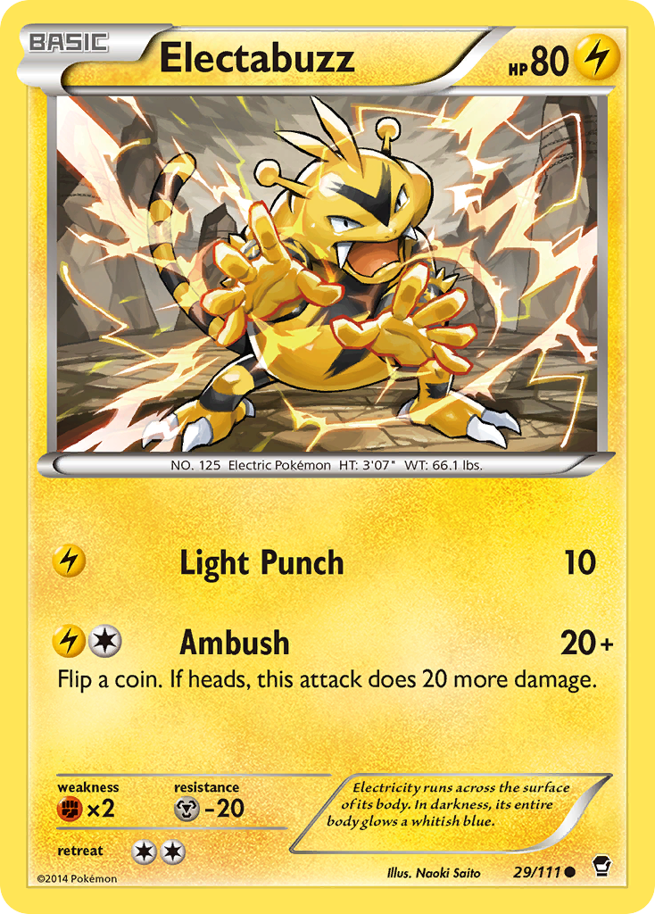 Electabuzz - 029/111 - Furious Fists