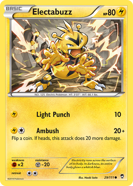 Electabuzz - 029/111 - Furious Fists