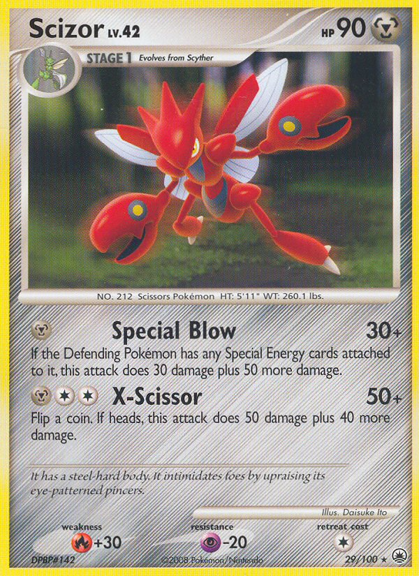 Scizor - 029/100 - Majestic Dawn