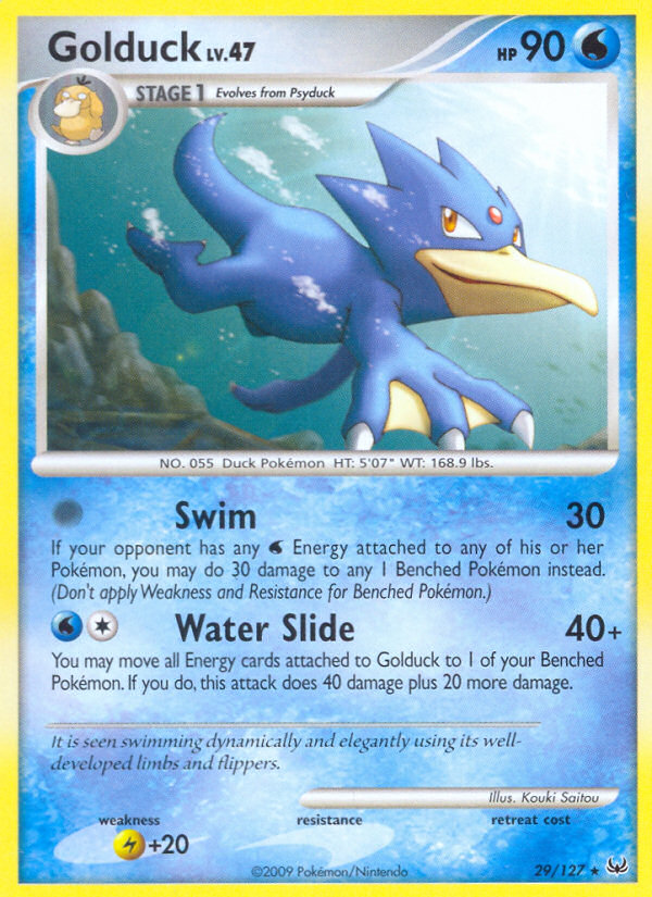 Golduck - 029/127 - Platinum