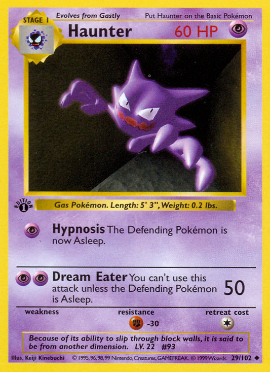 Haunter - 029/102 - Base