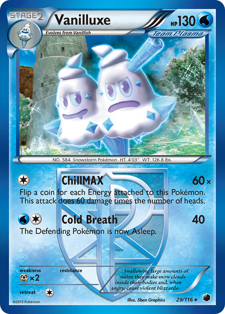 Vanilluxe - 029/116 - Plasma Freeze