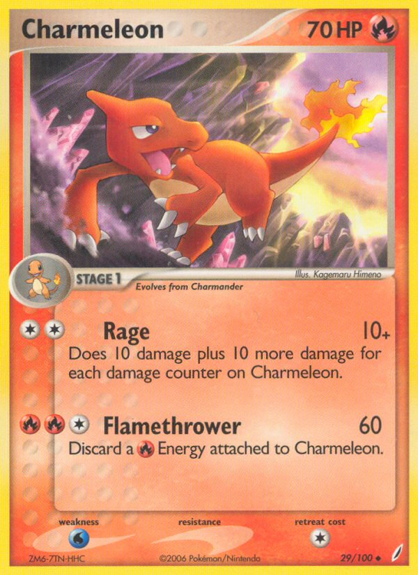 Charmeleon - 029/100 - Crystal Guardians