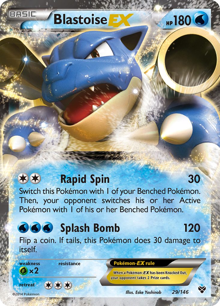 Blastoise-EX - 029/146 - XY