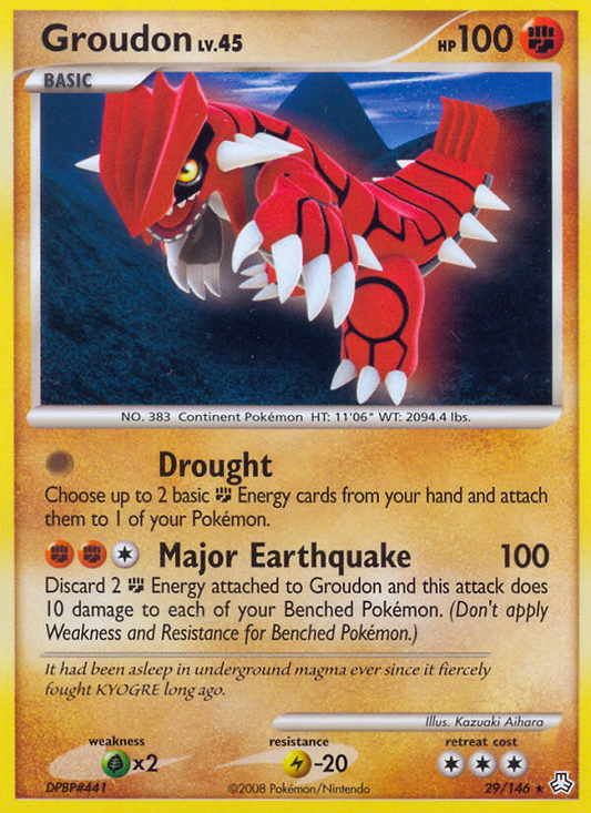 Groudon - 029/146 - Legends Awakened