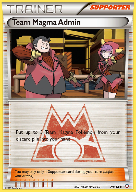 Team Magma Admin - 29/34 - Double Crisis