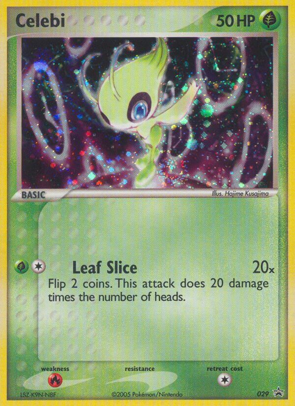 Celebi - 29/40 - Nintendo Black Star Promos