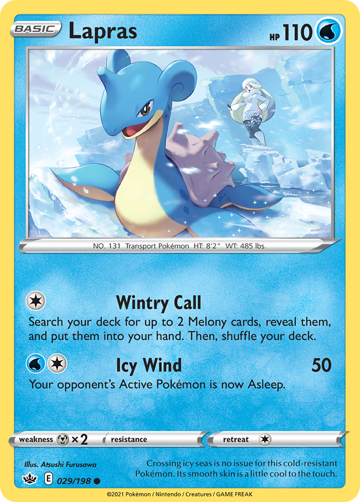 Lapras - 029/198 - Chilling Reign