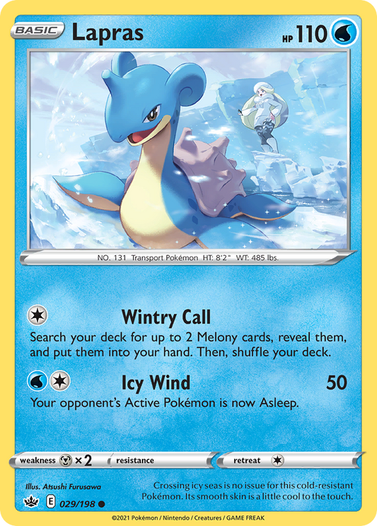 Lapras - 029/198 - Chilling Reign