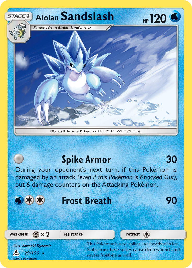 Alolan Sandslash - 029/156 - Ultra Prism