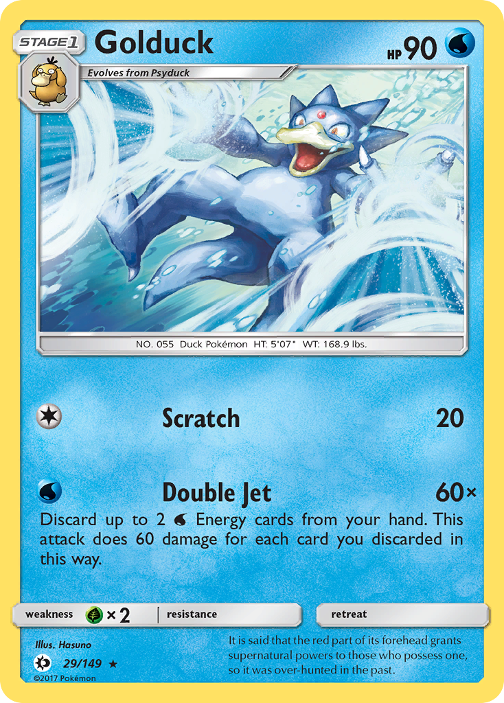 Golduck - 029/149 - Sun & Moon