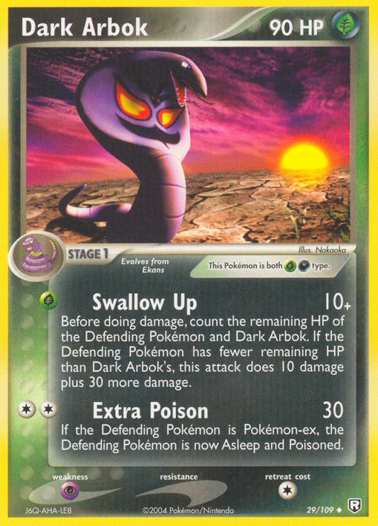 Dark Arbok - 029/109 - Team Rocket Returns