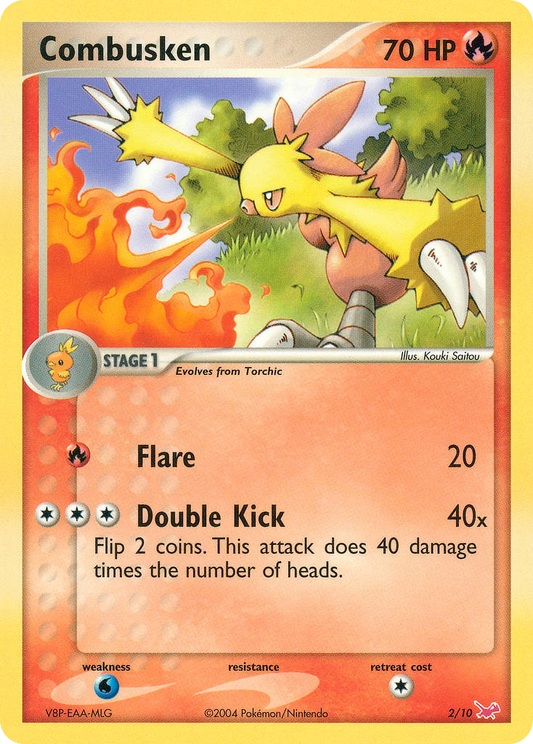 Combusken - 02/10 - EX Trainer Kit Latias