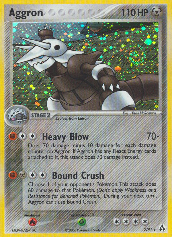 Aggron - 02/92 - Legend Maker