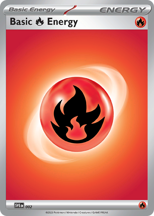 Basic Fire Energy - 02/16 - Scarlet & Violet Energies