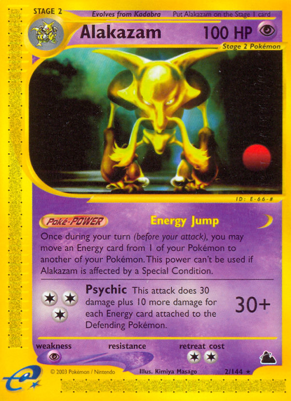 Alakazam - 002/144 - Skyridge