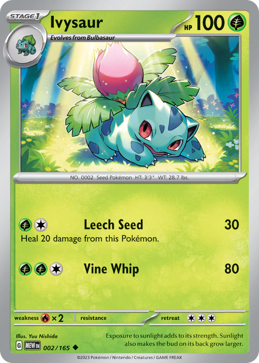 Ivysaur - 002/165 - 151