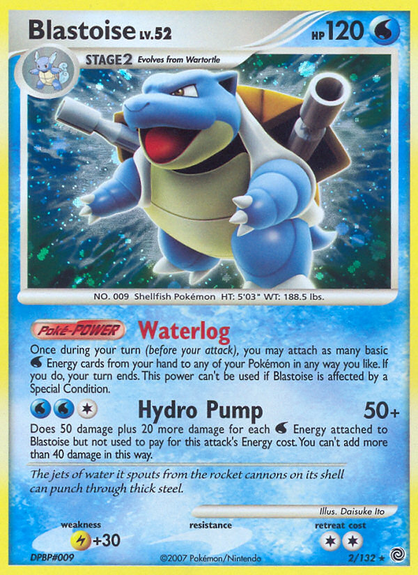 Blastoise - 002/132 - Secret Wonders