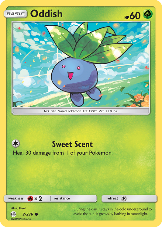 Oddish - 002/236 - Cosmic Eclipse