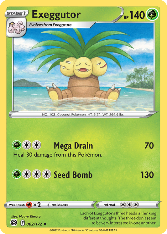 Exeggutor - 002/172 - Brilliant Stars