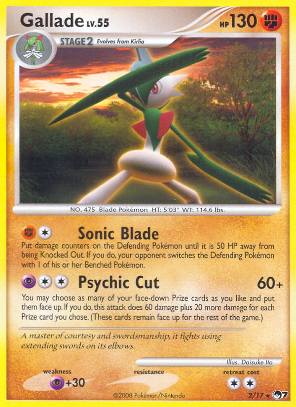 Gallade - 02/17 - POP Series 7