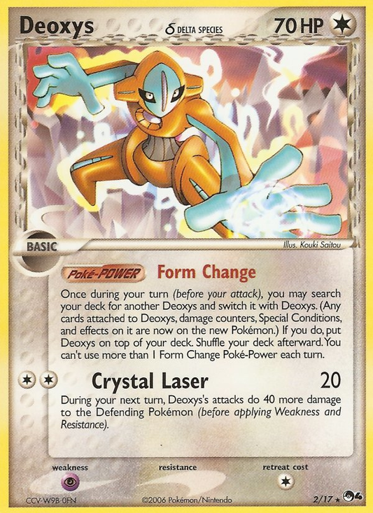 Deoxys ? - 02/17 - POP Series 4