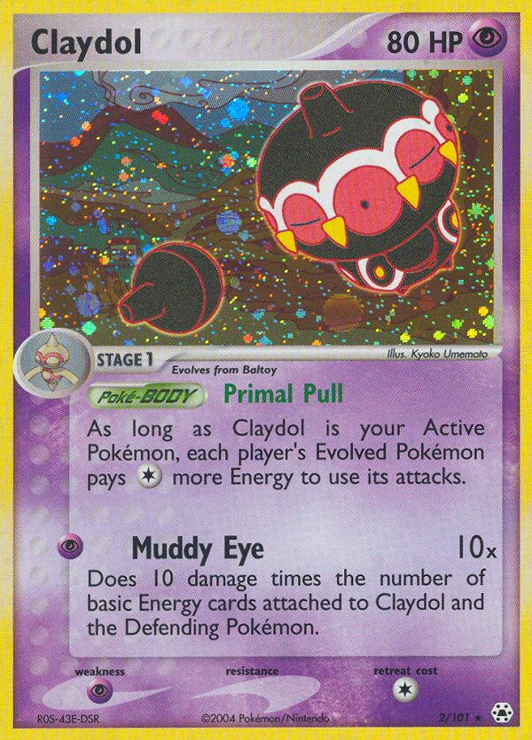 Claydol - 002/101 - Hidden Legends