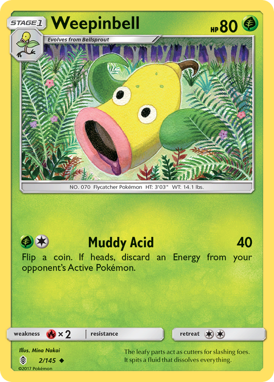 Weepinbell - 002/145 - Guardians Rising