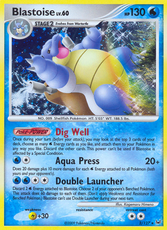 Blastoise - 002/127 - Platinum