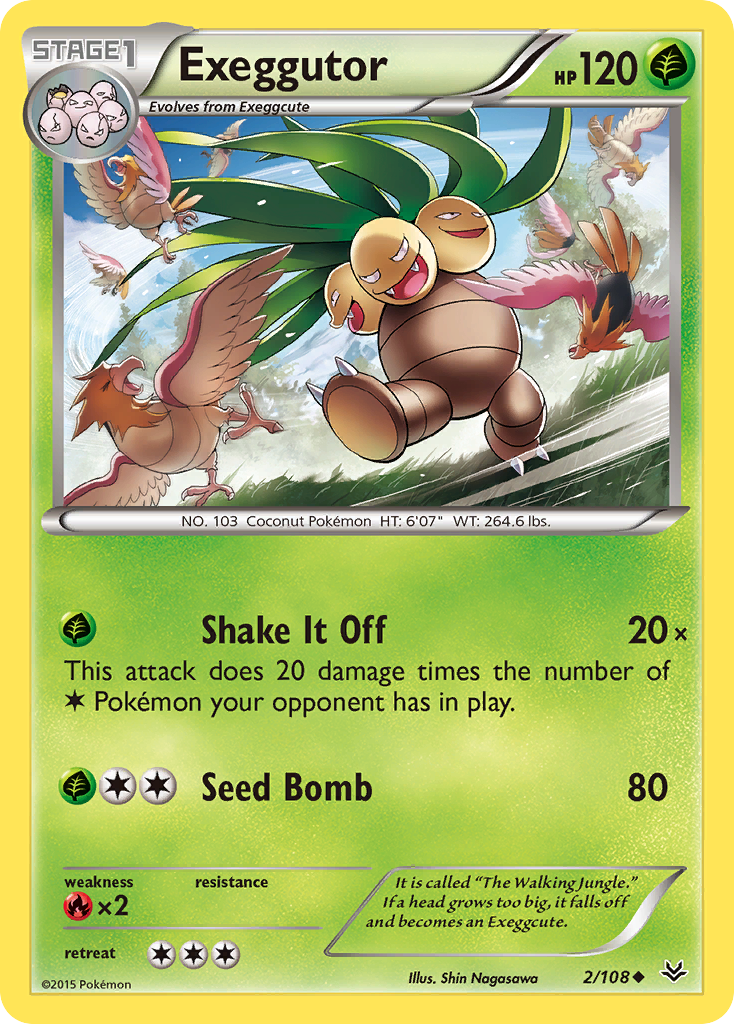 Exeggutor - 002/108 - Roaring Skies