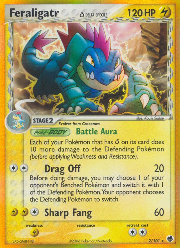 Feraligatr ? - 002/101 - Dragon Frontiers