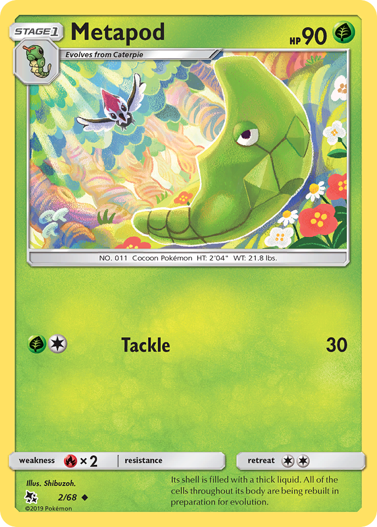 Metapod - 02/68 - Hidden Fates