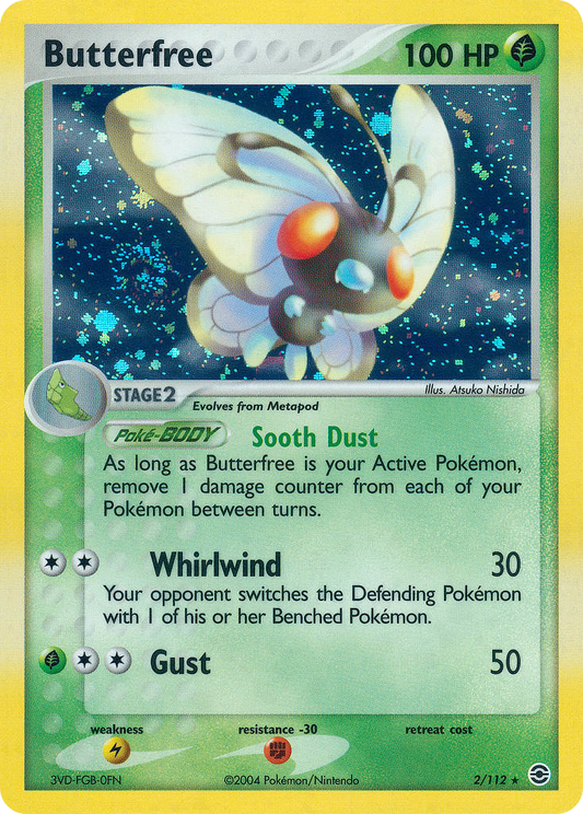 Butterfree - 002/112 - FireRed & LeafGreen