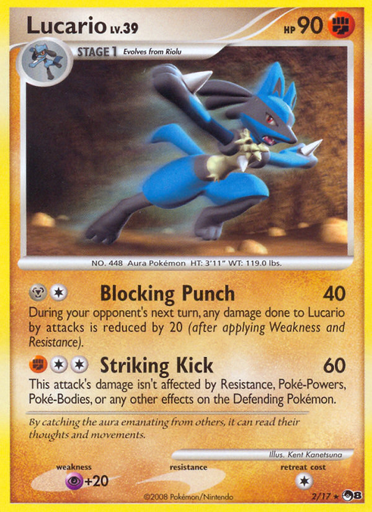 Lucario - 02/17 - POP Series 8