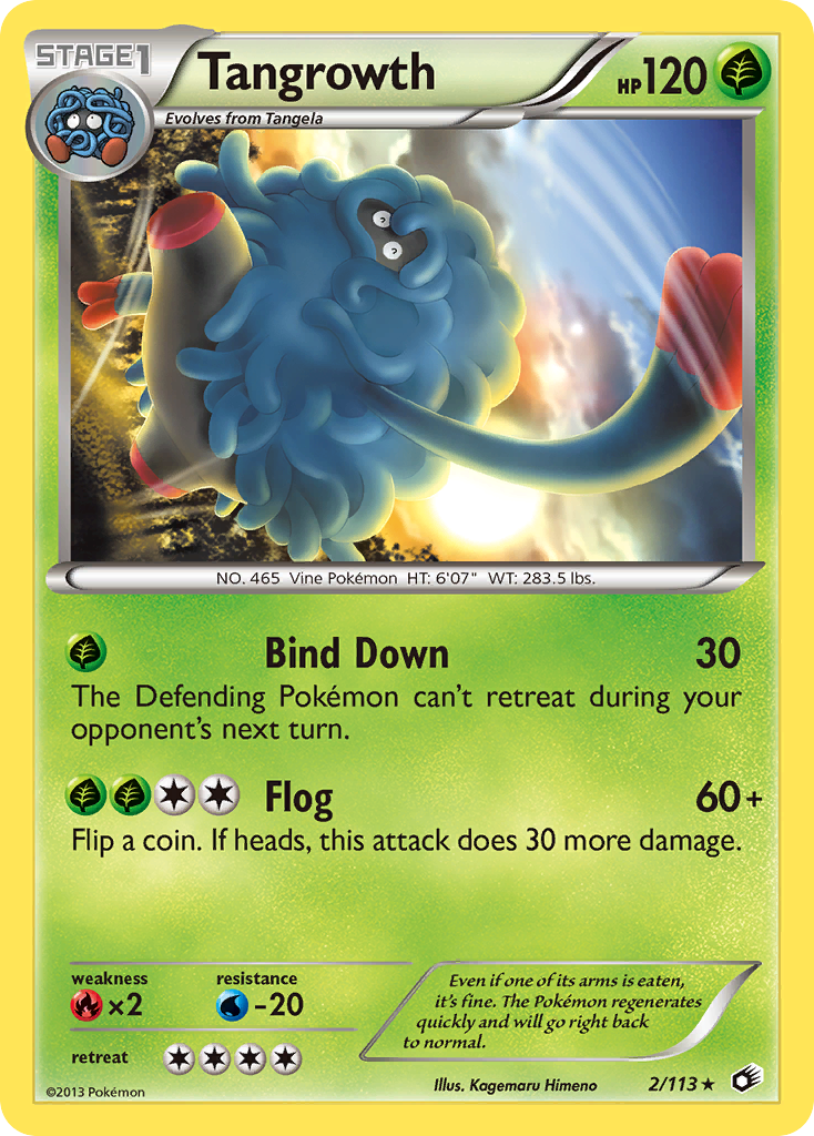 Tangrowth - 002/113 - Legendary Treasures