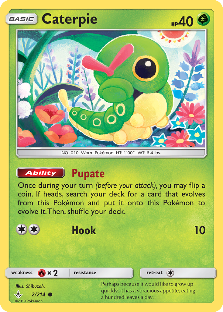 Caterpie - 002/214 - Unbroken Bonds