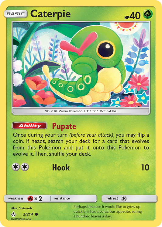 Caterpie - 002/214 - Unbroken Bonds