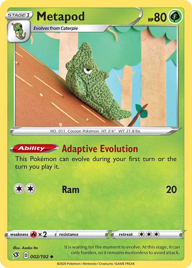 Metapod - 002/192 - Rebel Clash